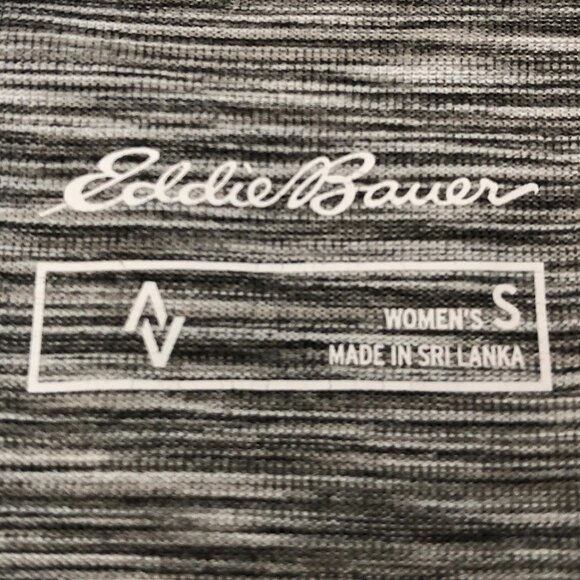 Eddie Bauer Travex Aster Tie The Knot Slvless VNk Exercise Dress Grey Sz S - Picture 9 of 11